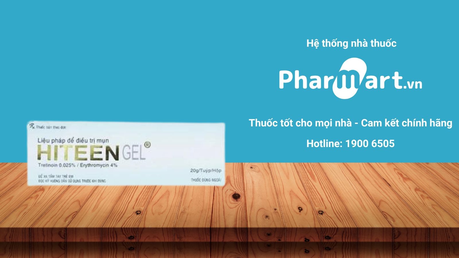 Mua ngay Hiteen Gel chính hãng tại Pharmart.vn