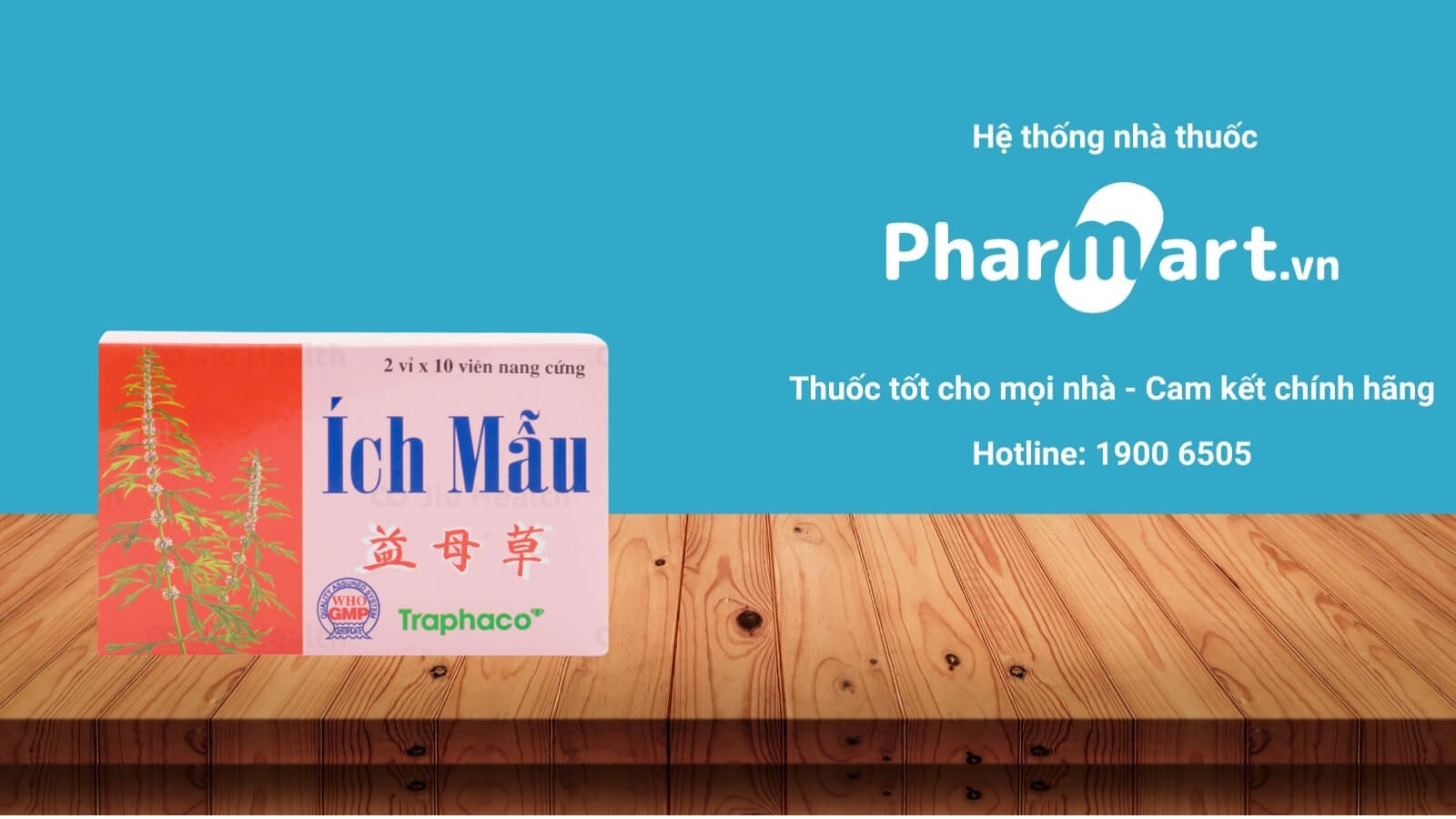 Mua ngay thuốc Ích Mẫu Traphaco chính hãng tại Pharmart.vn