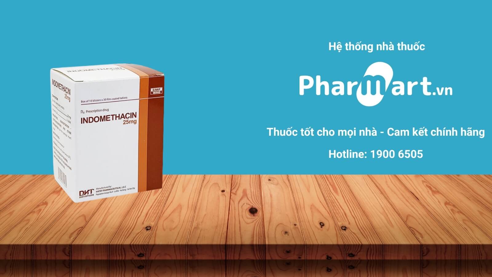 Mua ngay thuốc Indomethacin 25mg tại Pharmart.vn