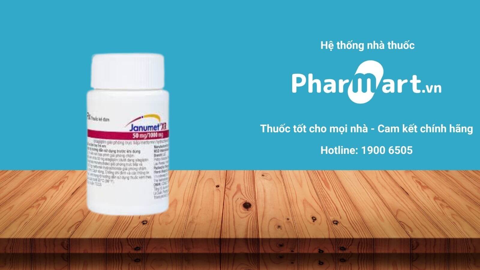 Mua ngay Janumet XR 50mg 1000mg chính hãng tại Pharmart.vn