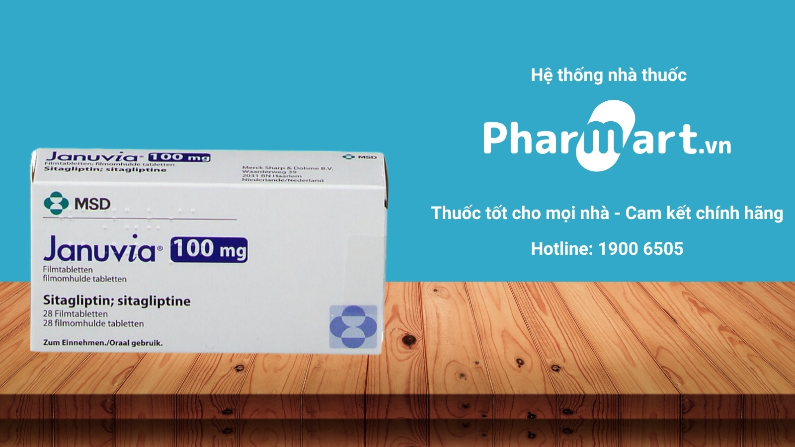 Mua ngay Januvia chính hãng tại Pharmart.vn
