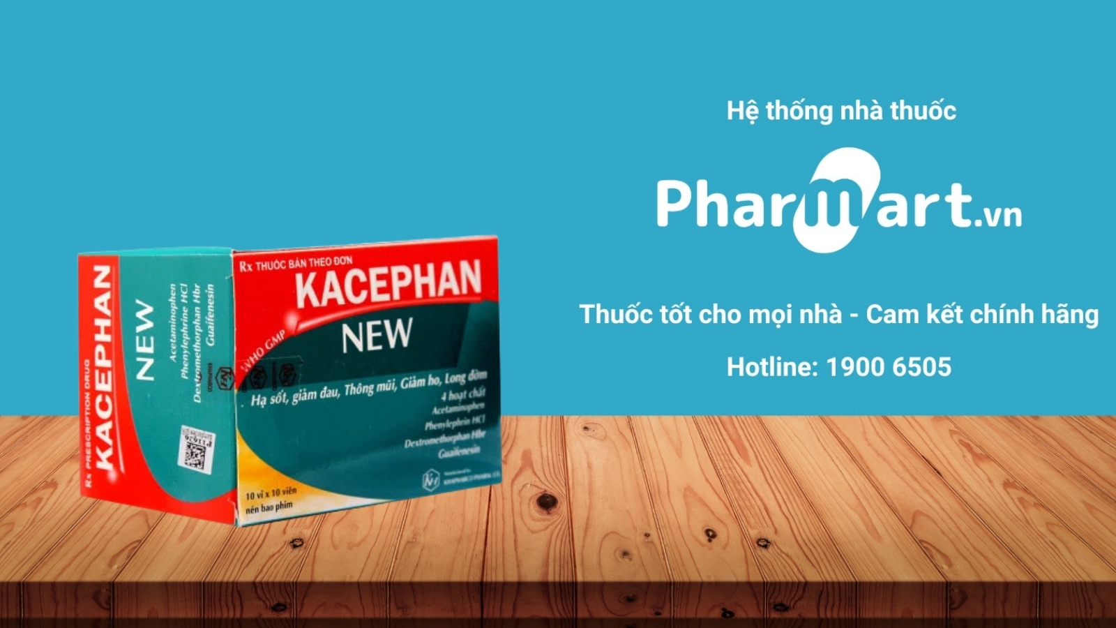 Mua ngay thuốc Kacephan new  chính hãng tại Pharmart.vn