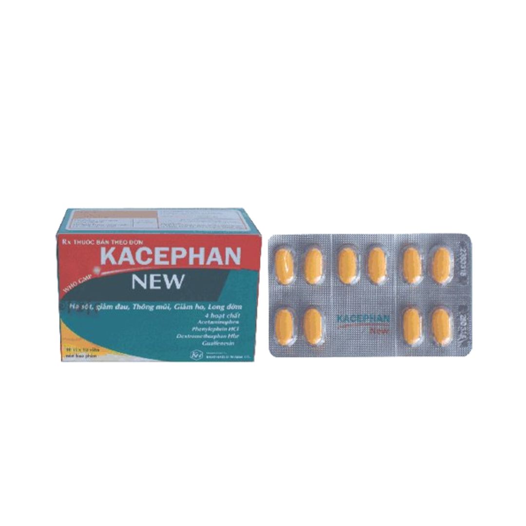 Thuốc Kacephan new điều trị cảm cúm