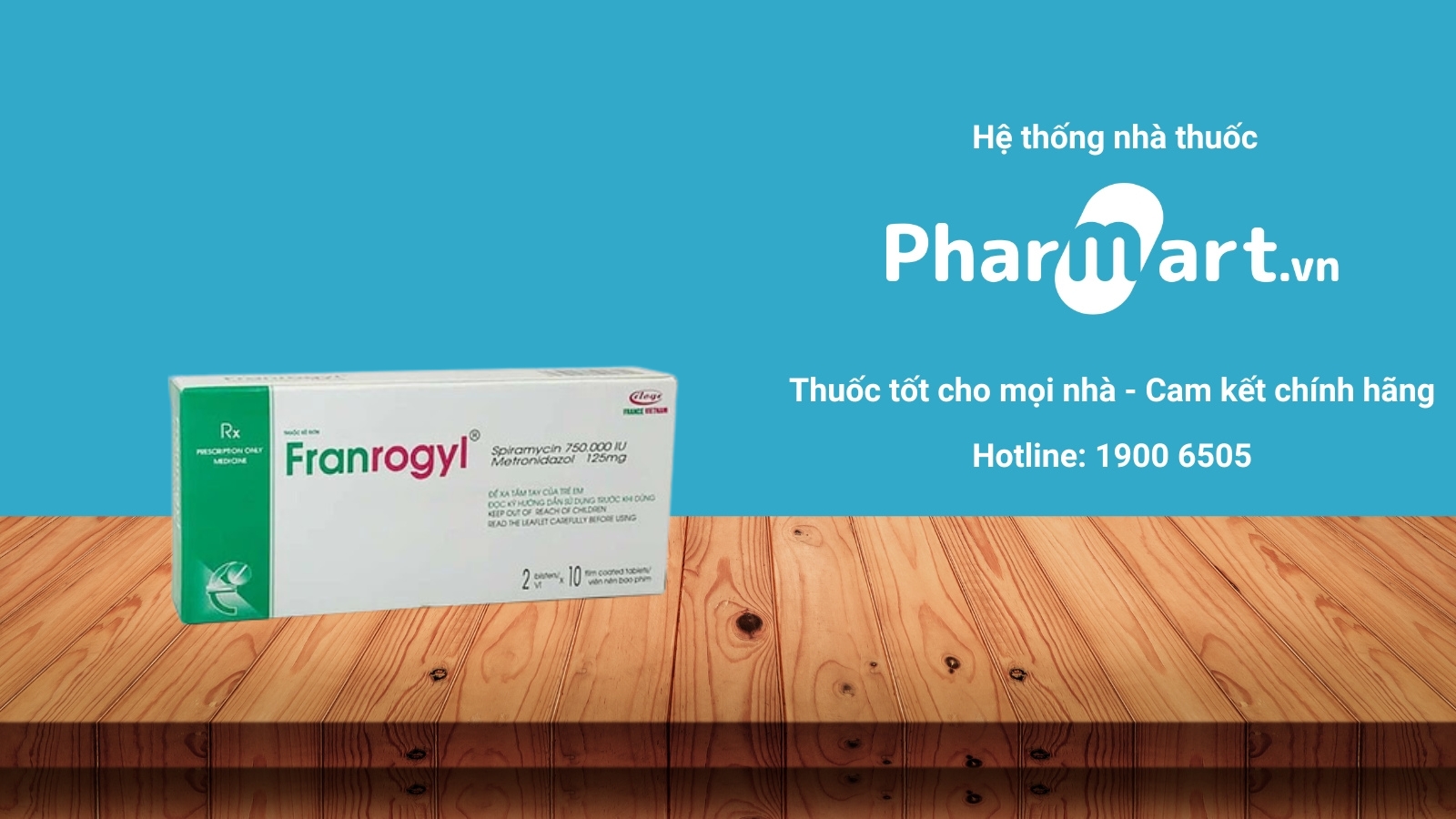 Mua ngay thuốc Franrogyl chính hãng tại Pharmart.vn