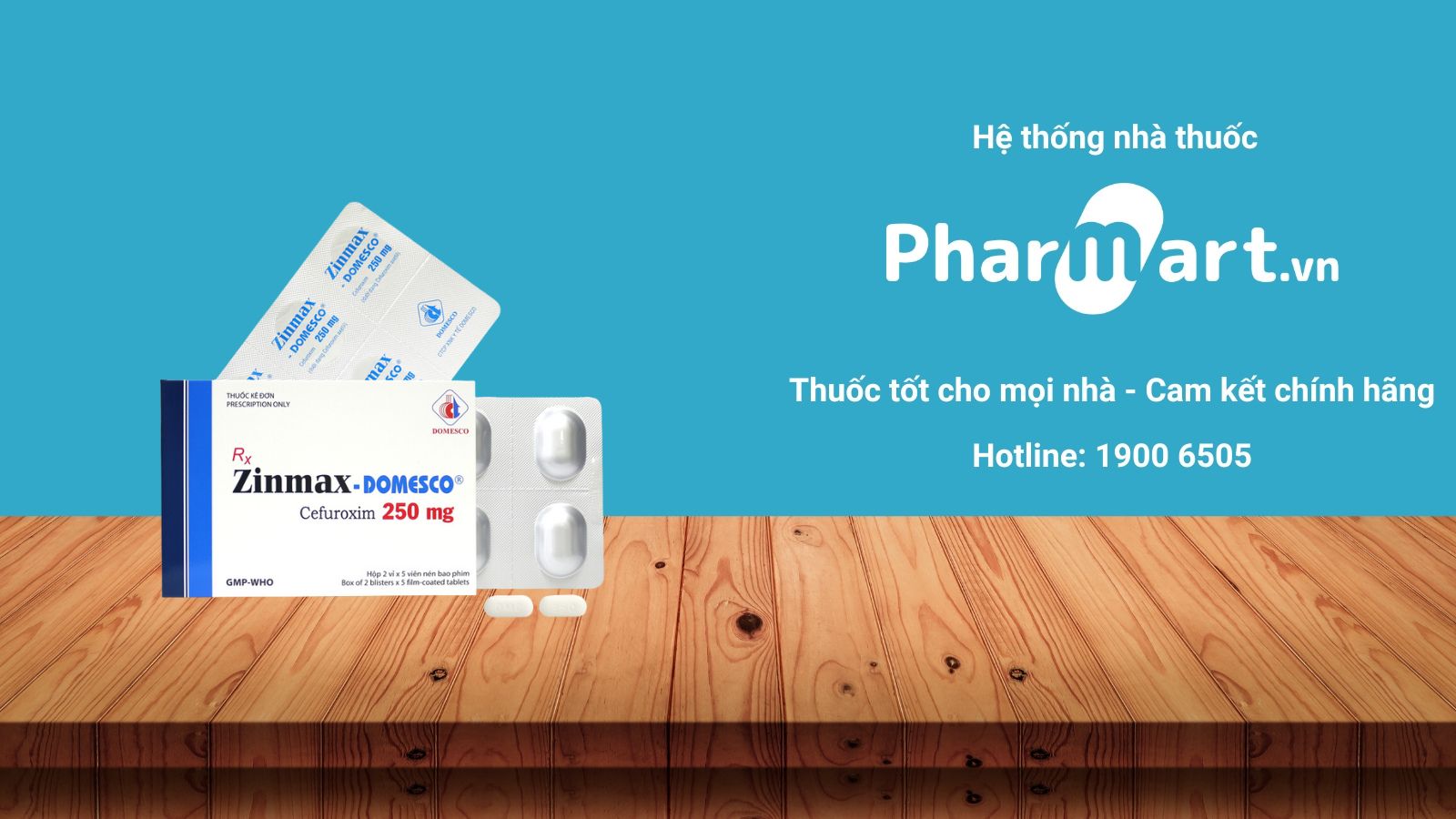 Mua ngay Zinmax 250mg tại Pharmart.vn