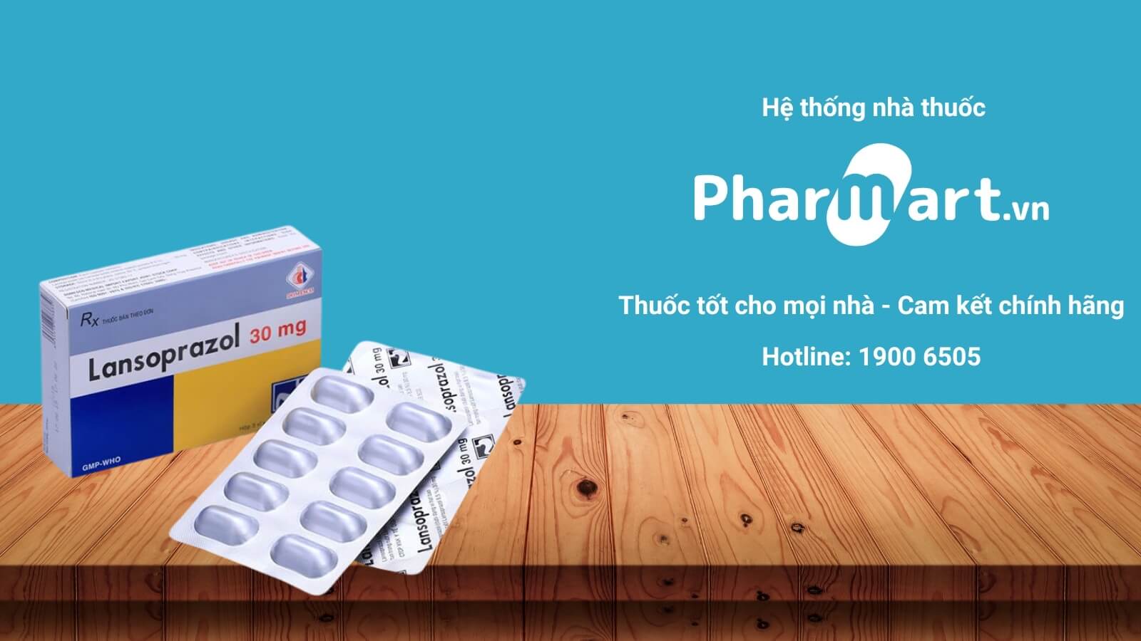Mua ngay Lansoprazole Domesco tại Pharmart.vn