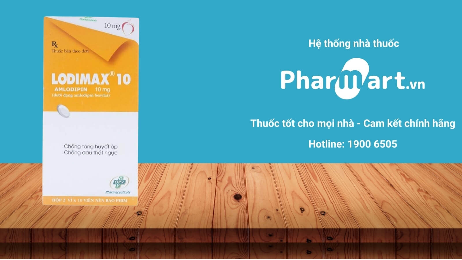 Mua ngay thuốc Lodimax chính hãng tại Pharmart.vn