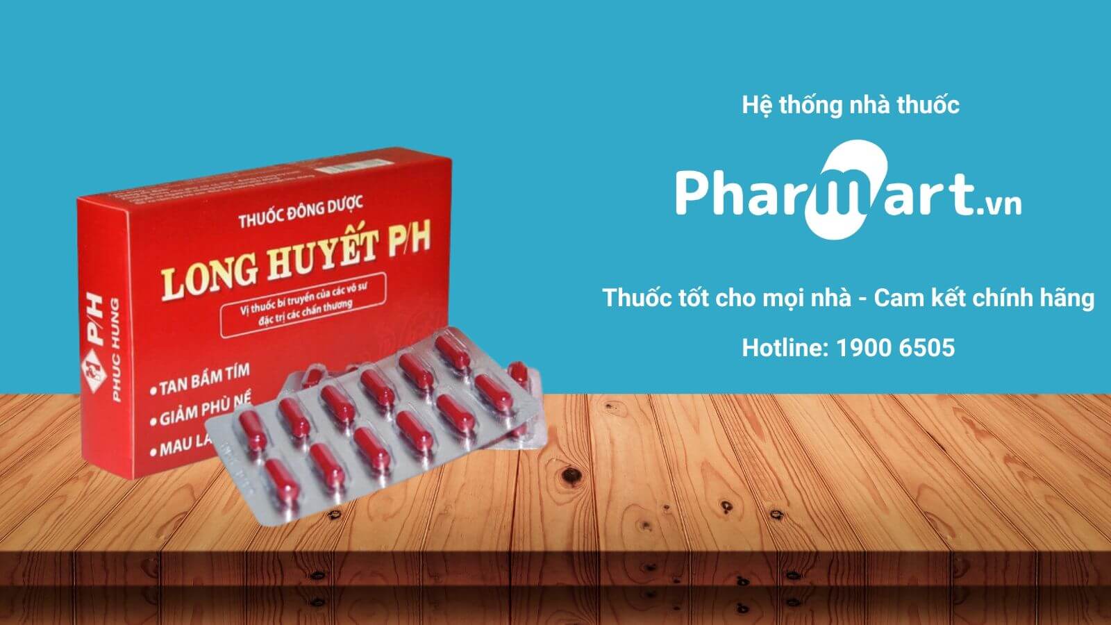 Mua ngay Long Huyết PH chính hãng tại Pharmart.vn