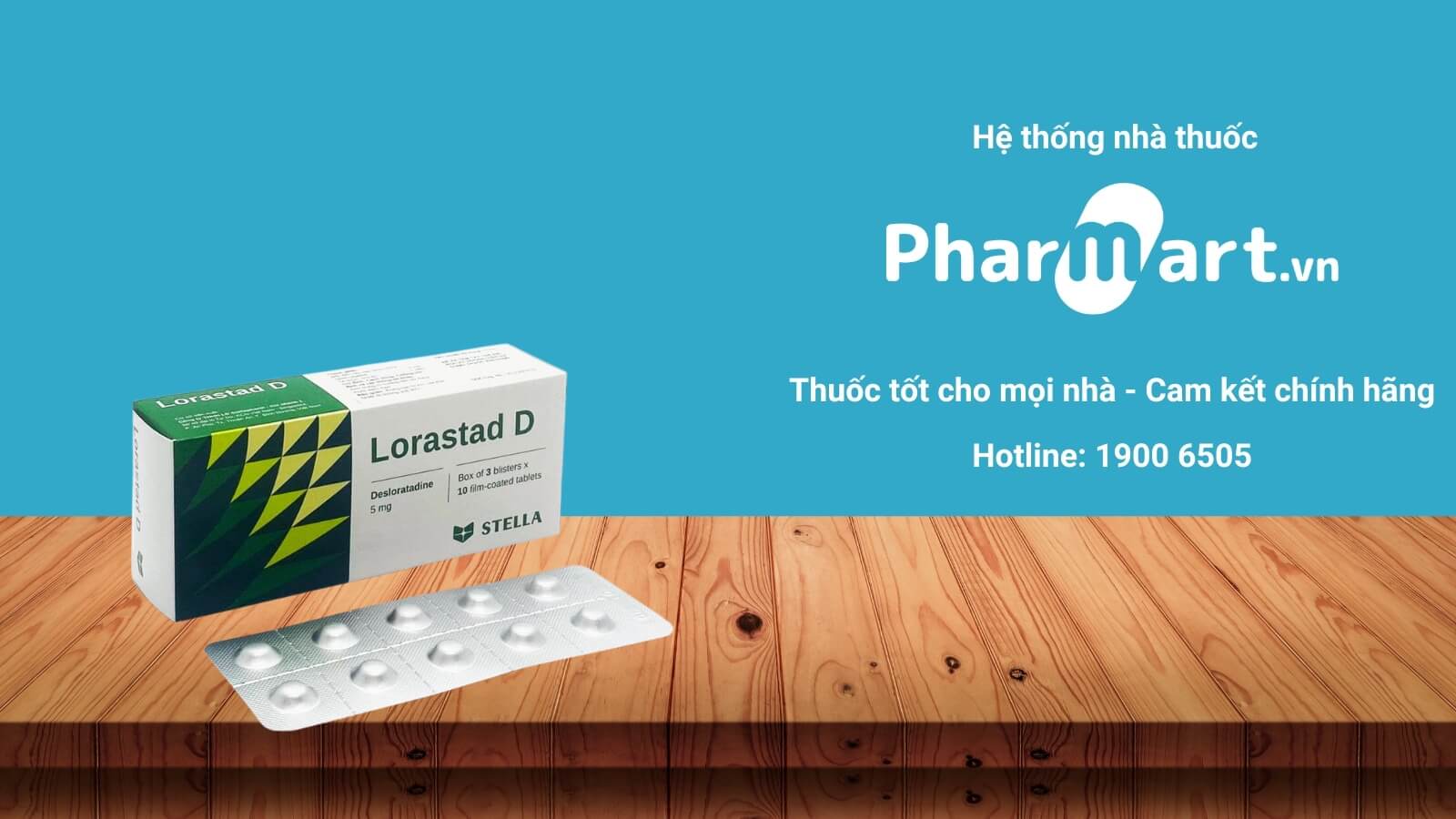 Mua Lorastad 10mg chính hãng tại Pharmart.vn