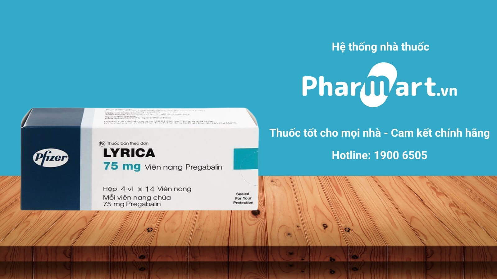 Mua ngay Lyrica 75mg tại Pharmart.vn