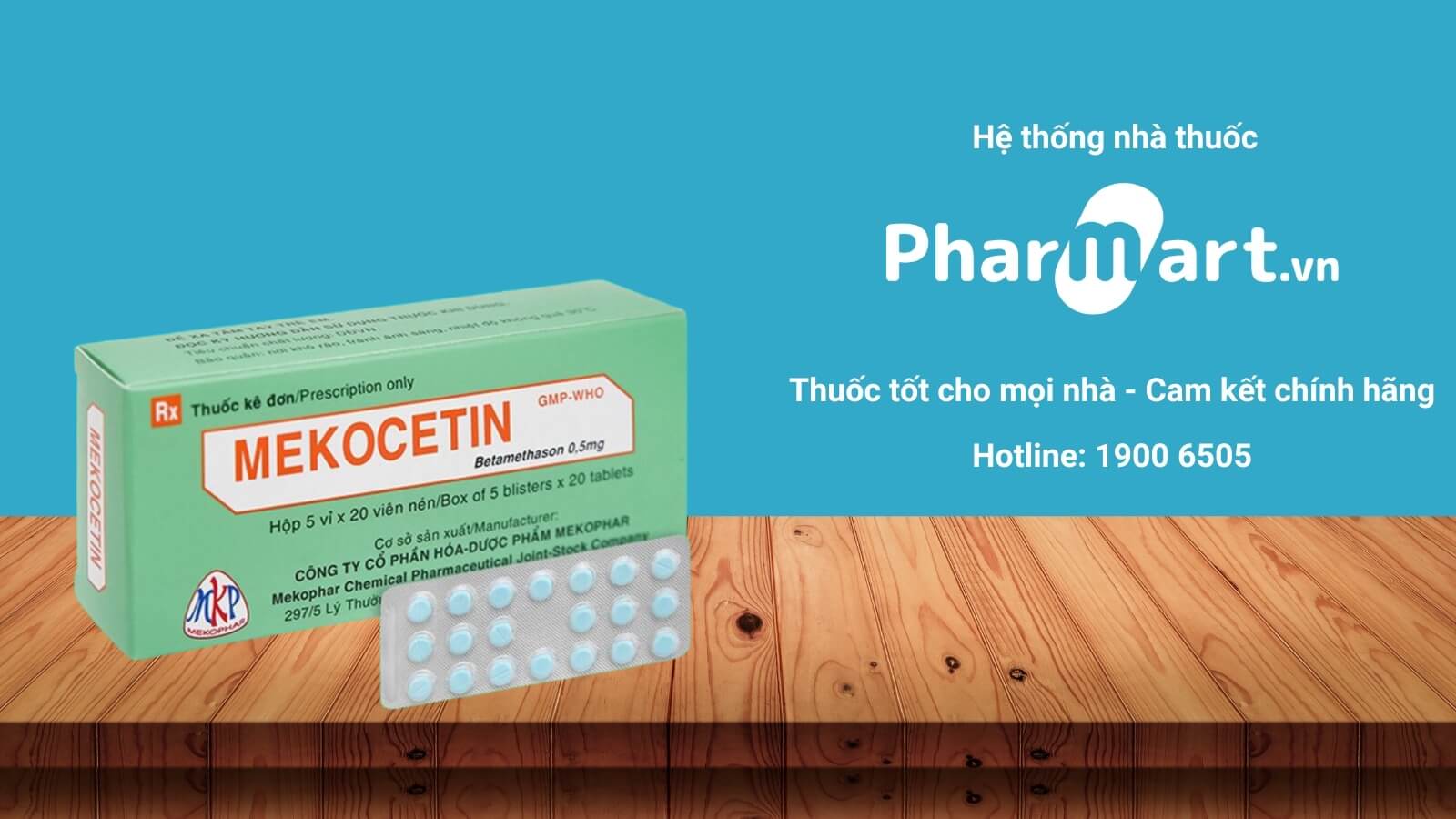 Mua Thuốc Mekocetin chính hãng tại Pharmart.vn