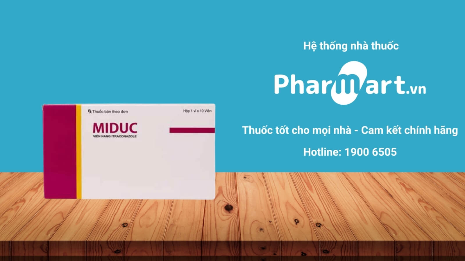 Mua ngay Miduc chính hãng tại Pharmart.vn