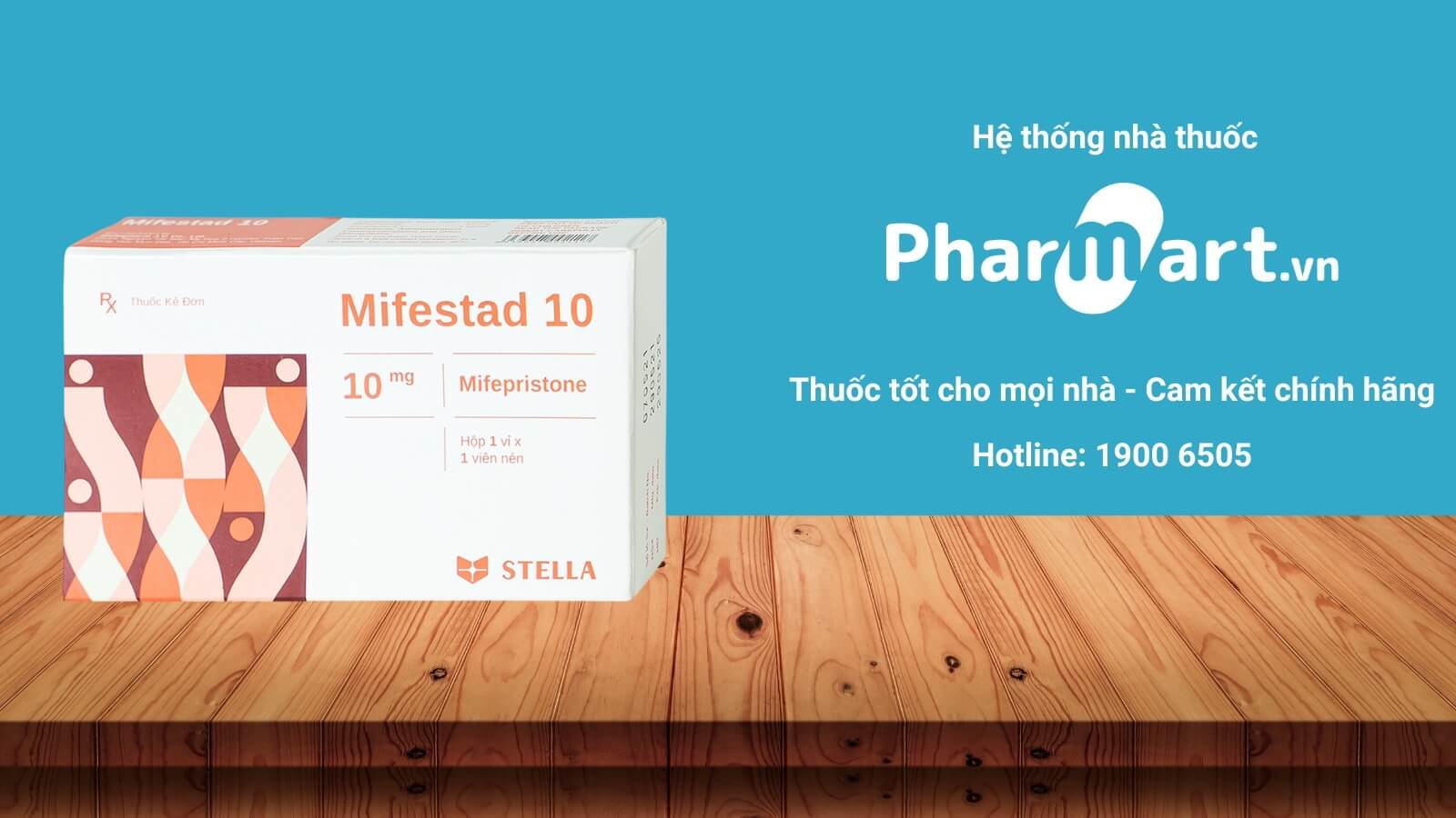 Mua Thuốc Mifestad 10 chính hãng tại Pharmart.vn