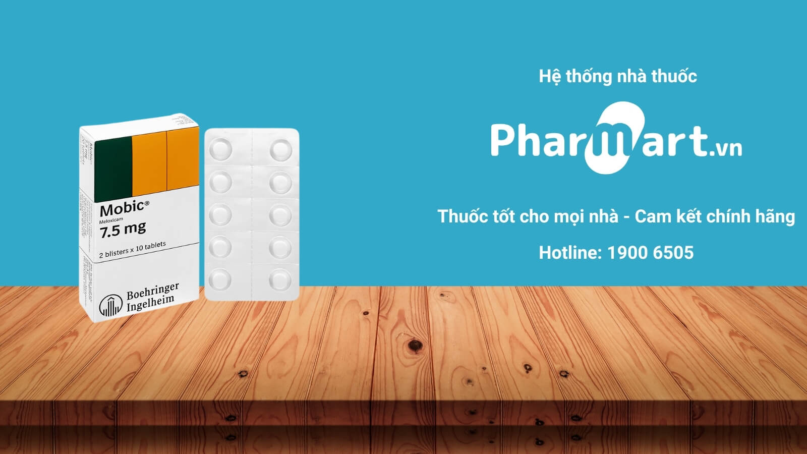 Mua ngay thuốc Mobic 7.5mg tại Pharmart.vn