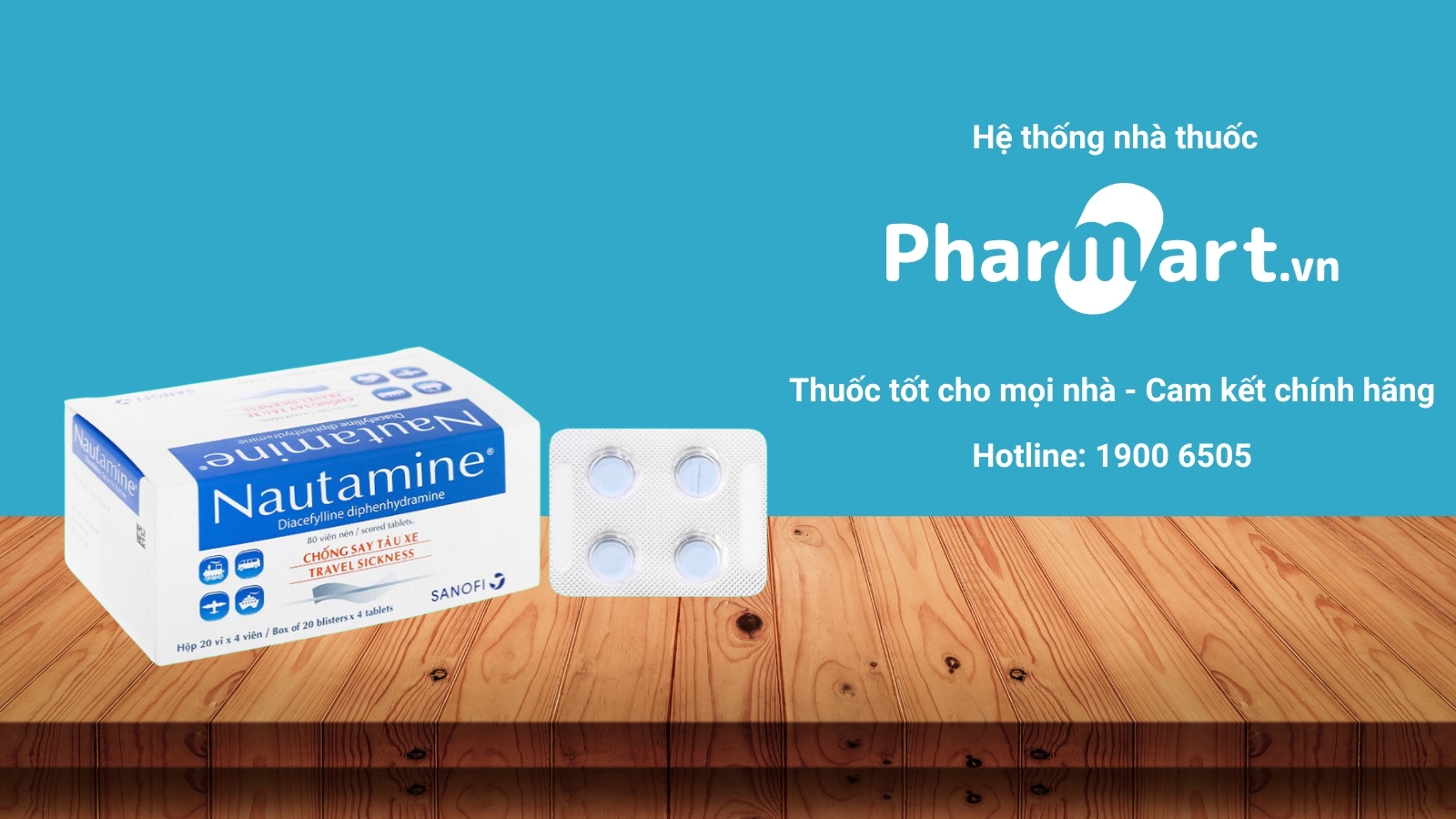 Mua ngay thuốc Nautamine chính hãng tại Pharmart.vn