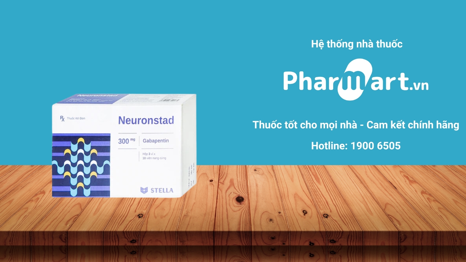 Mua ngay thuốc Neuronstad 300mg chính hãng tại Pharmart.vn