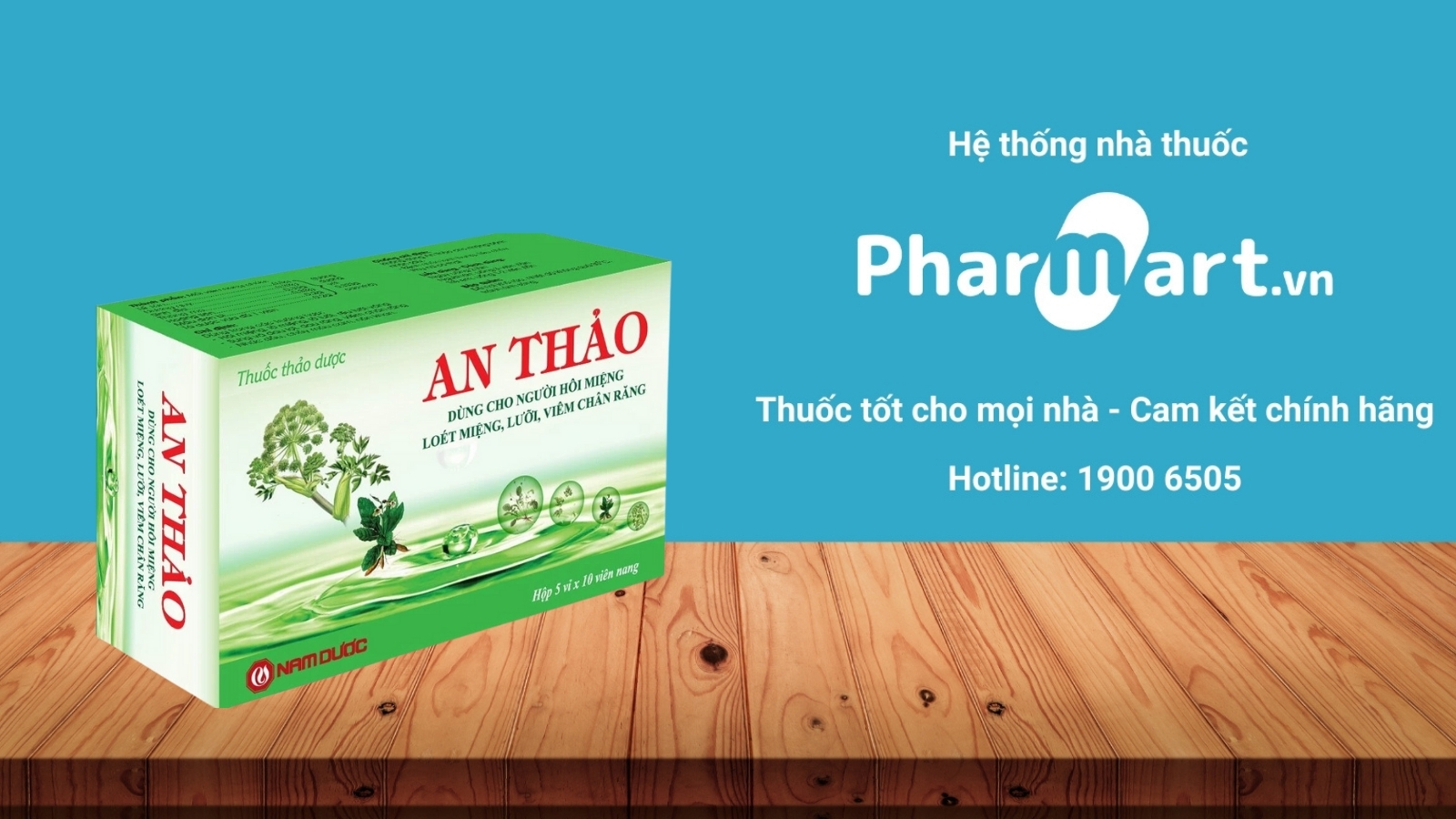 Mua ngay thuốc nhiệt miệng An Thảo chính hãng tại Pharmart.vn