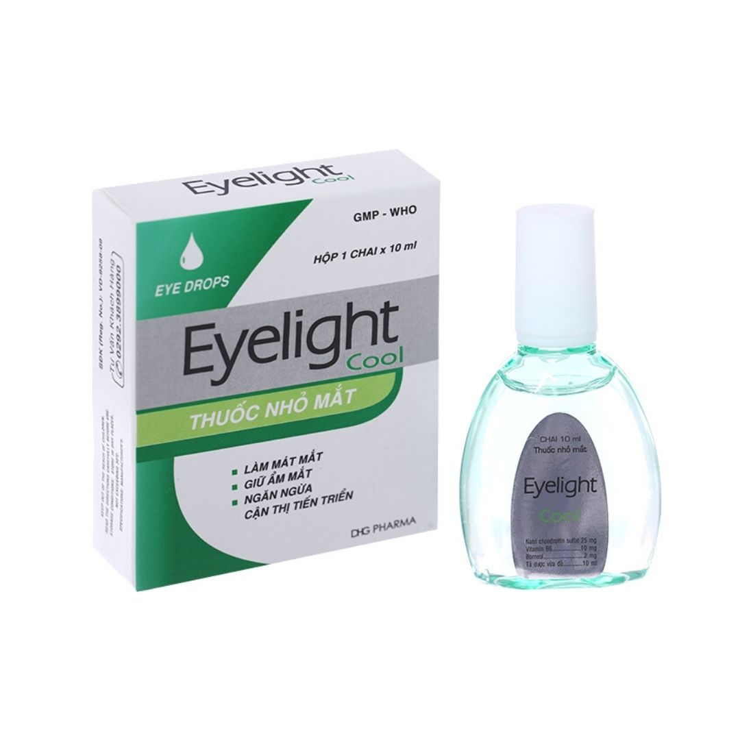 Thuốc nhỏ mắt Eyelight cool làm mát, giữ ẩm cho mắt Pharmart.vn