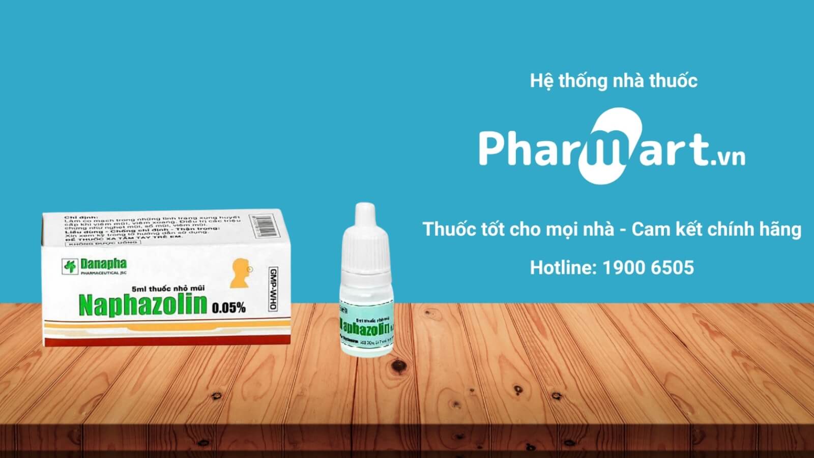 Mua ngay Naphazolin 0,05% tại Pharmart.vn