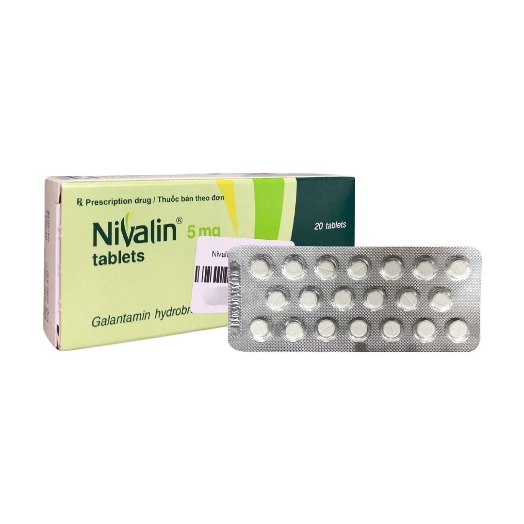 Thuốc Nivalin (5mg) - Điều trị sa sút trí tuệ, liệt vận động - Pharmart.vn