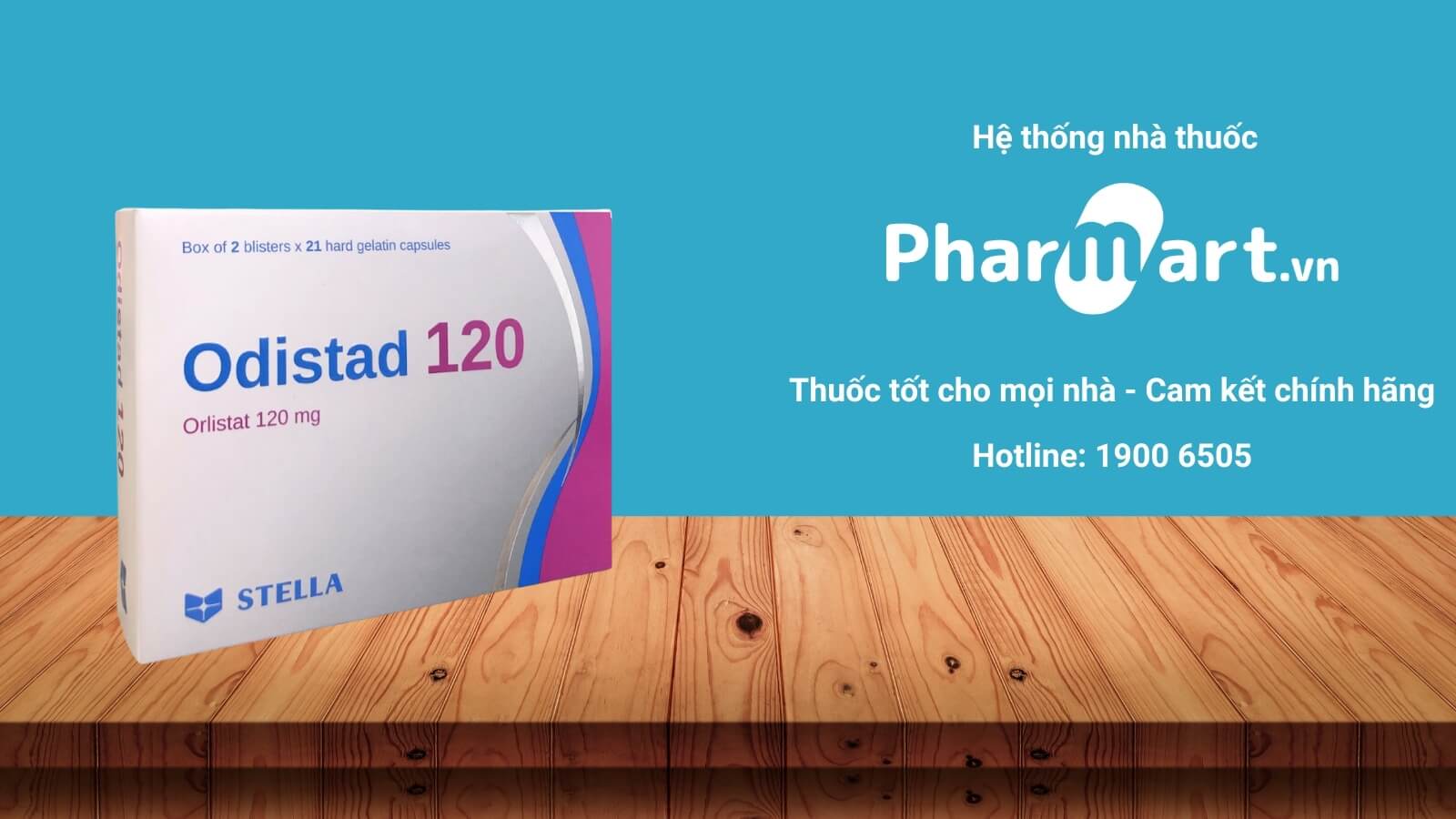 Mua ngay thuốc Odistad 120mg tại Pharmart.vn