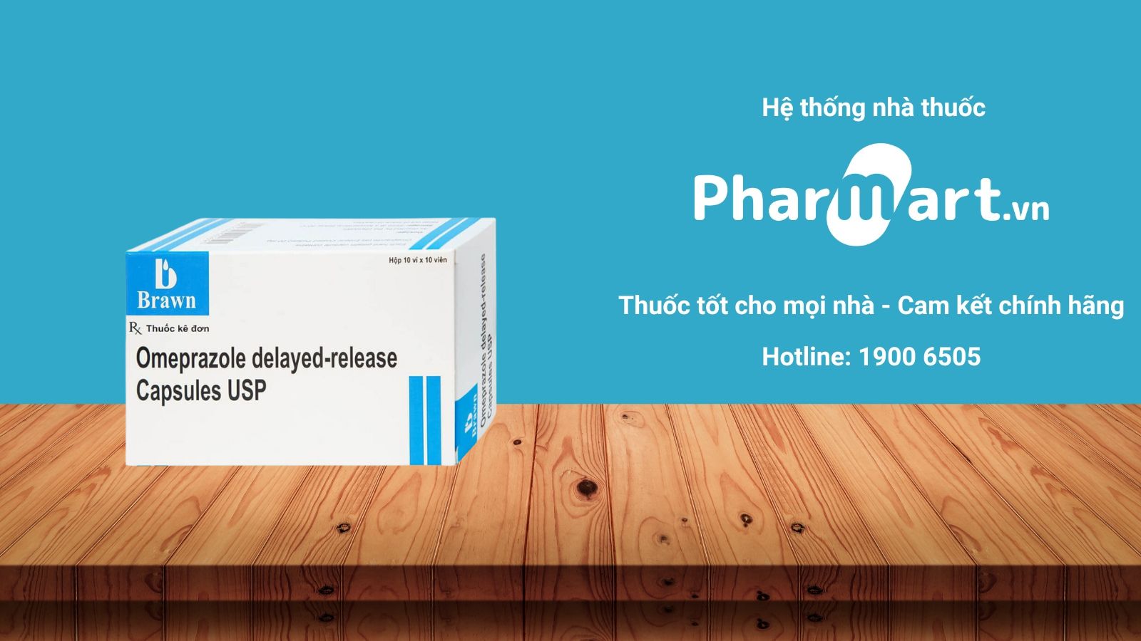 Mua ngay Omeprazole Brawn tại Pharmart.vn