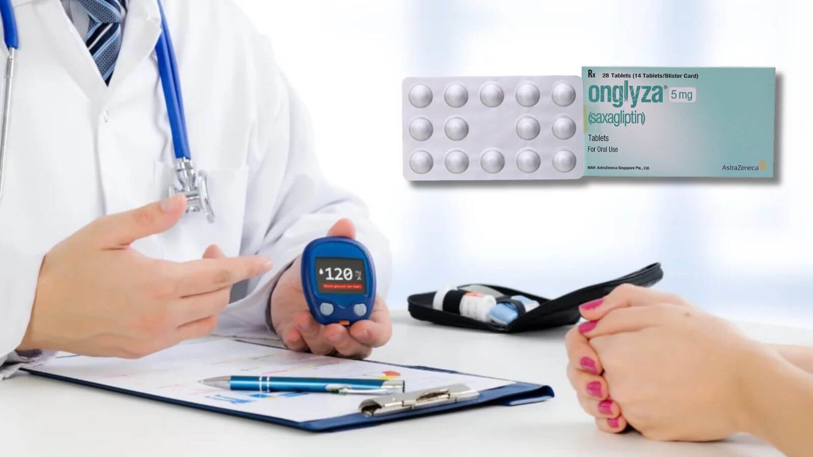 Onglyza 5mg là thuốc tiểu đường đến từ thương hiệu AstraZeneca