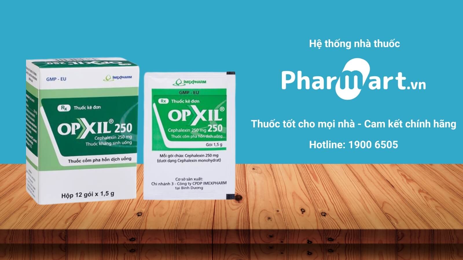 Mua ngay Opxil 250 tại Pharmart.vn