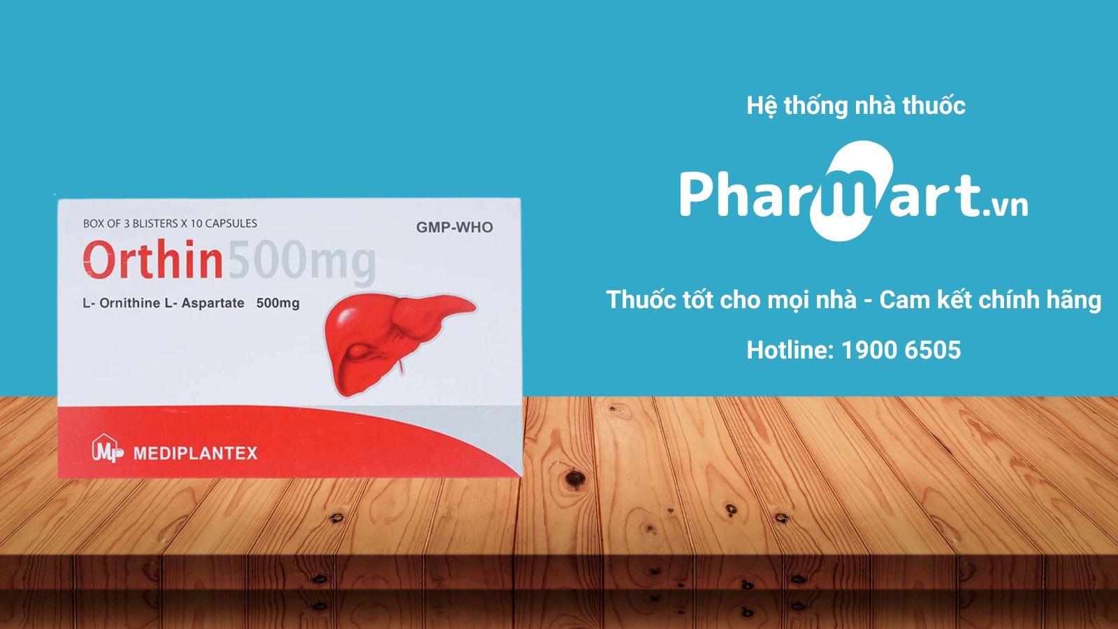 Mua ngay Orthin 500mg tại Pharmart.vn