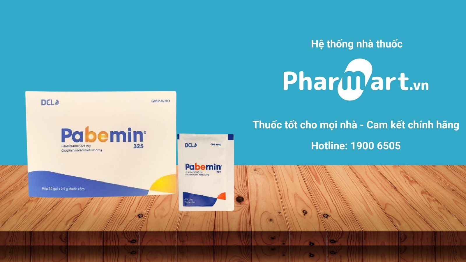 Mua ngay thuốc Pabemin 325 chính hãng tại Pharmart.vn