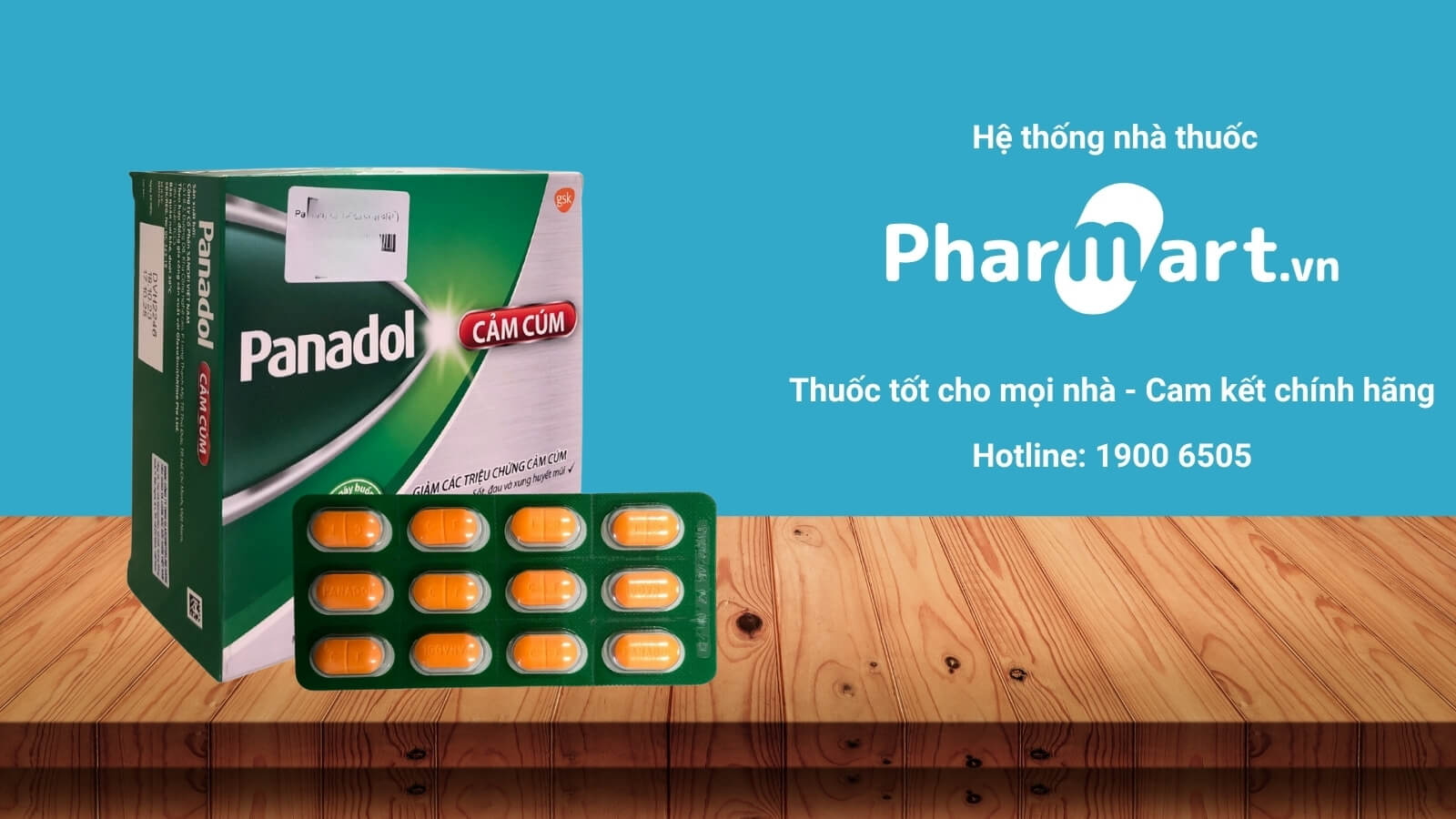 Mua thuốc Panadol cảm cúm chính hãng tại Pharmart.vn