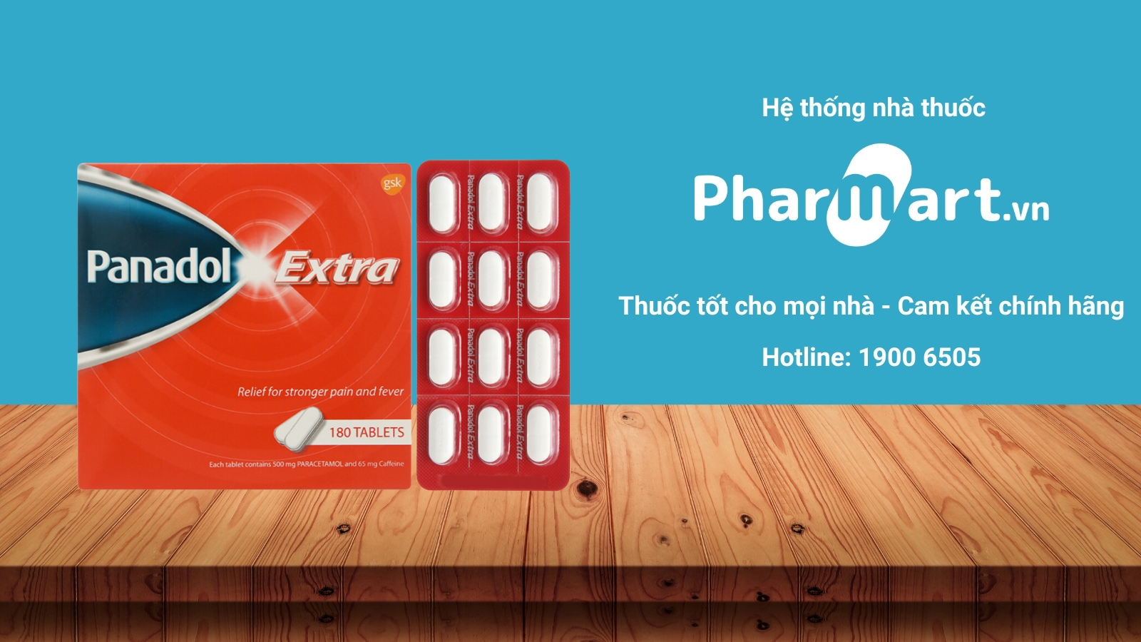 Mua ngay thuốc Panadol Extra chính hãng tại Pharmart.vn
