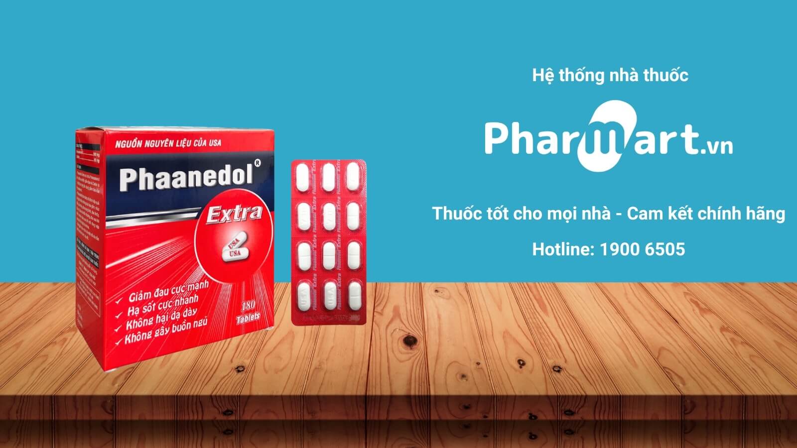 Mua Thuốc Phaanedol Extra tại Pharmart.vn
