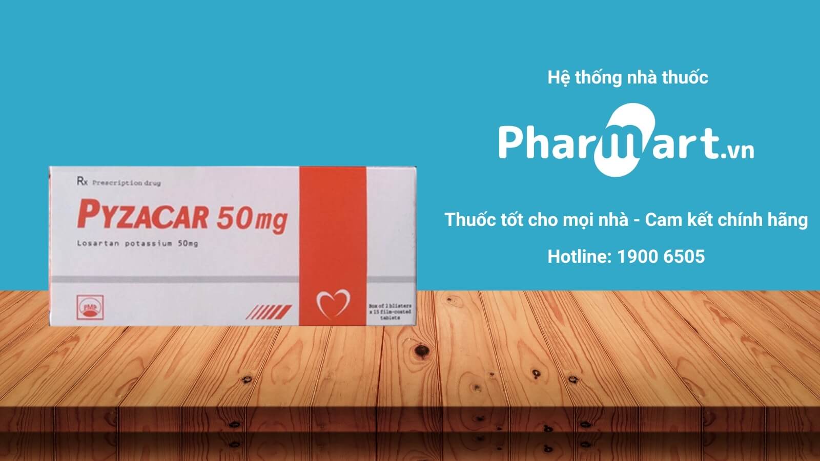 Mua ngay Pyzacar tại Pharmart.vn