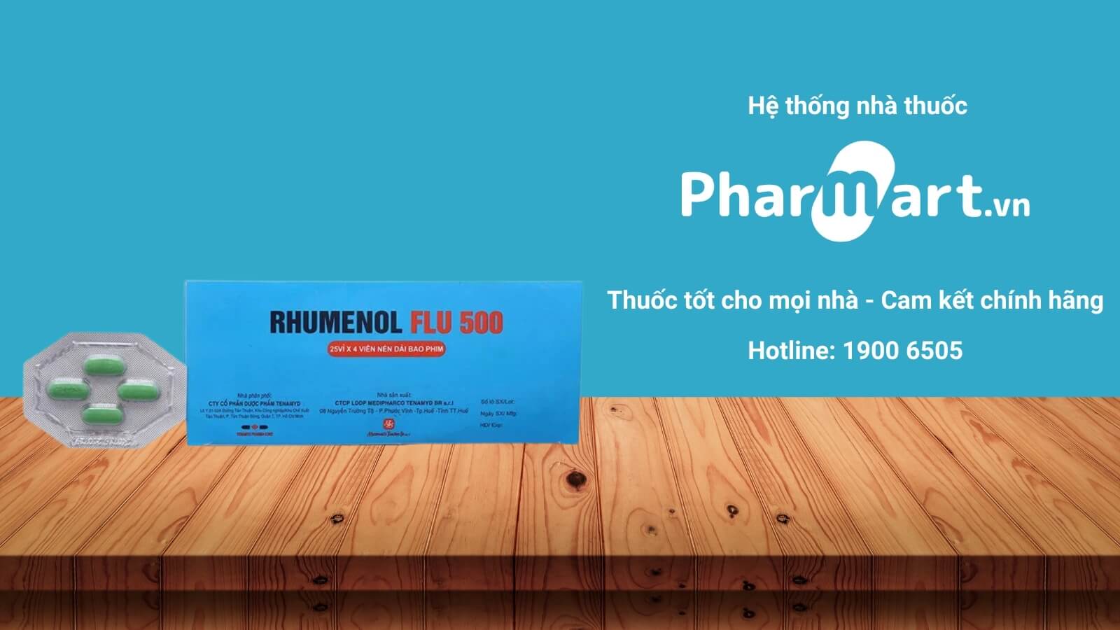 Mua Rhumenol Flu chính hãng tại Pharmart.vn