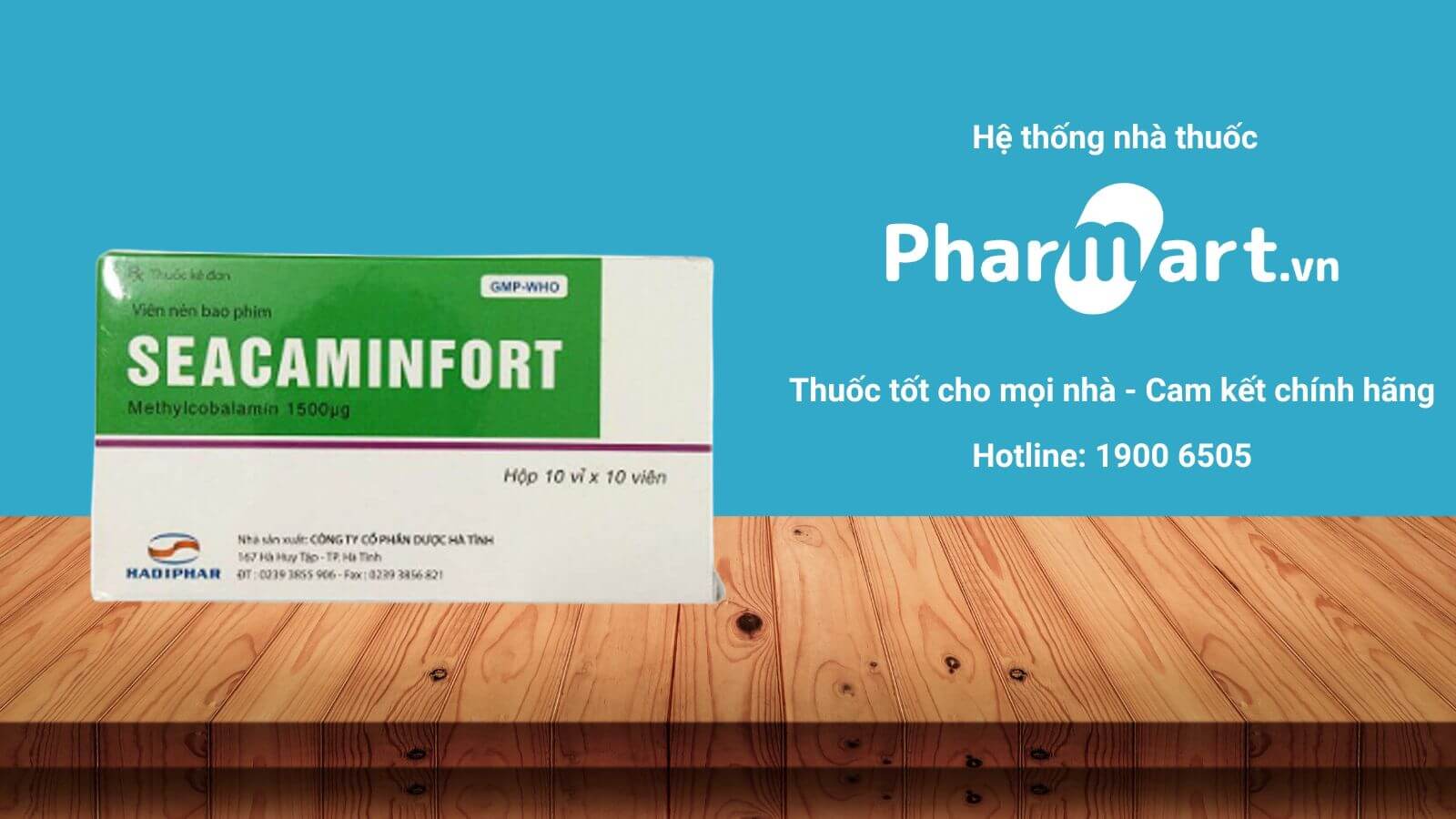 Mua ngay Seacaminfort chính hãng tại Pharmart.vn