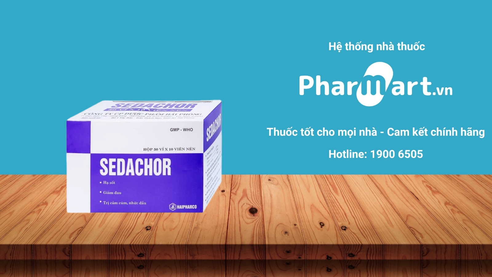 Mua ngay thuốc Sedachor chính hãng tại Pharmart.vn