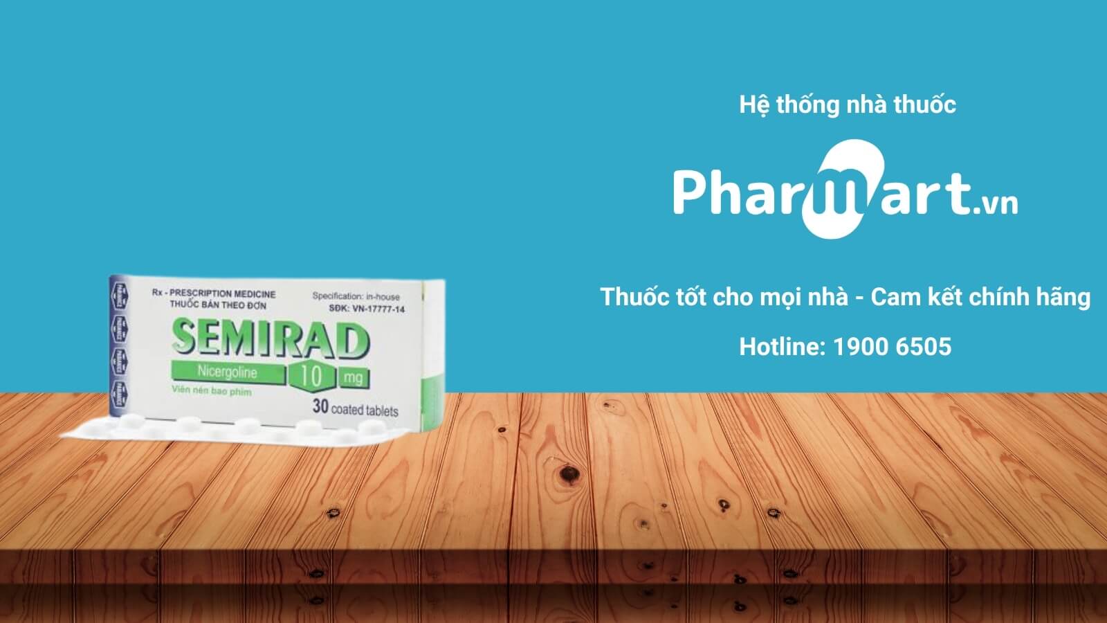 Mua Thuốc Semirad 10mg chính hãng tại Pharmart.vn