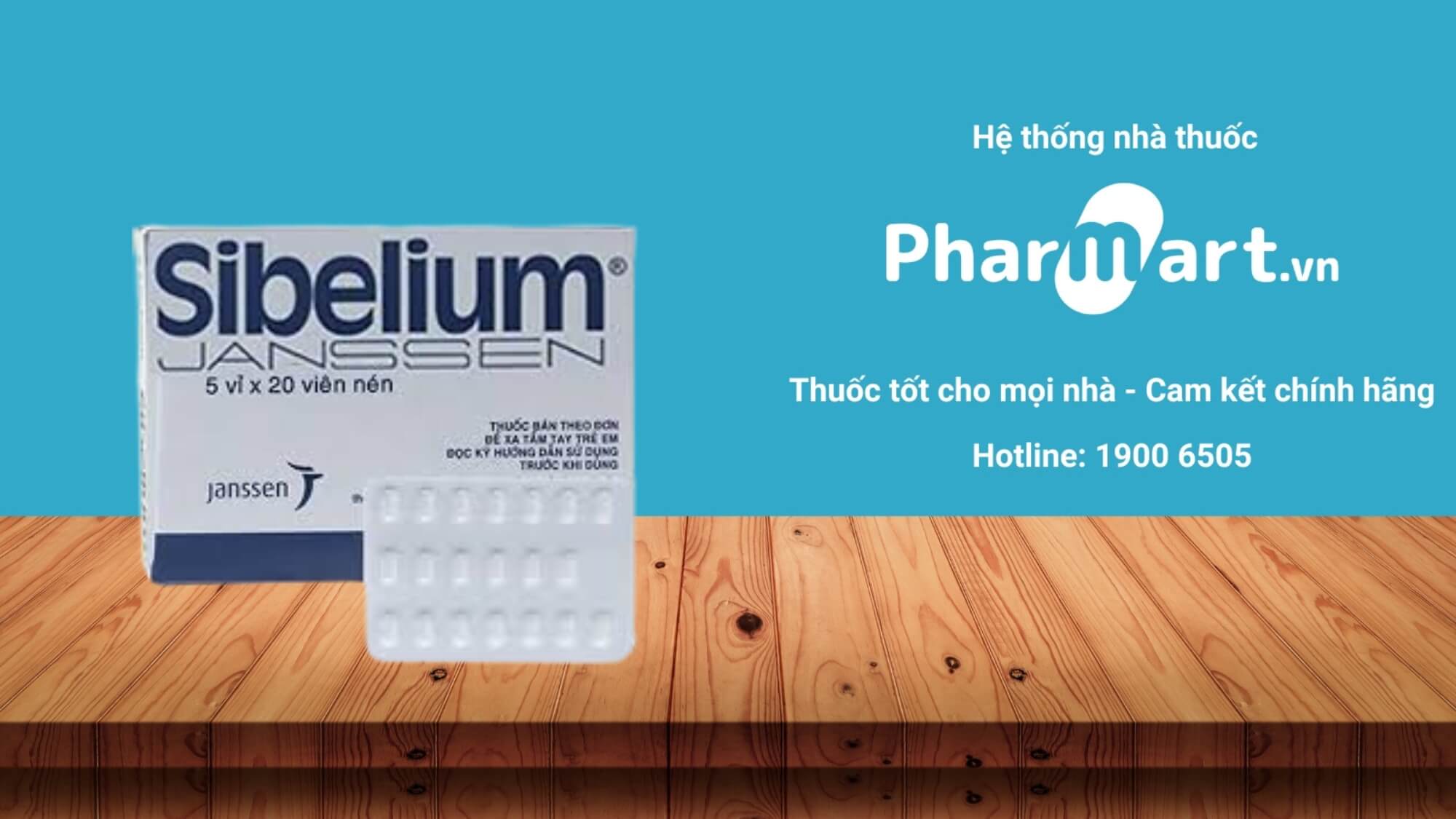 Mua ngay Sibelium tại Pharmart.vn 
