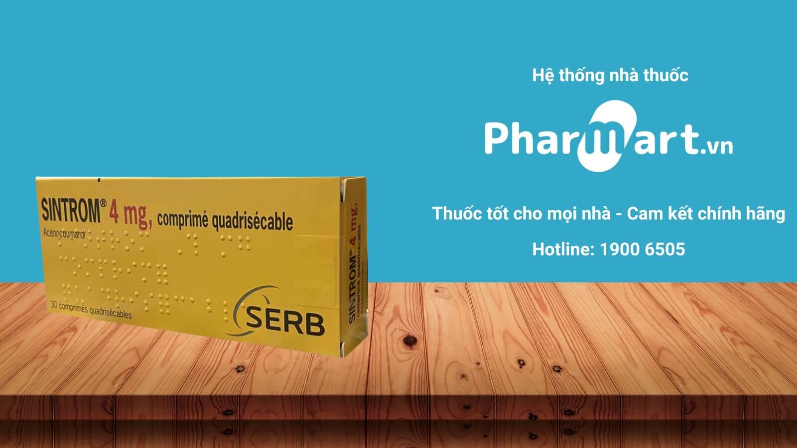Mua Sintrom 4mg chính hãng tại Pharmart.vn