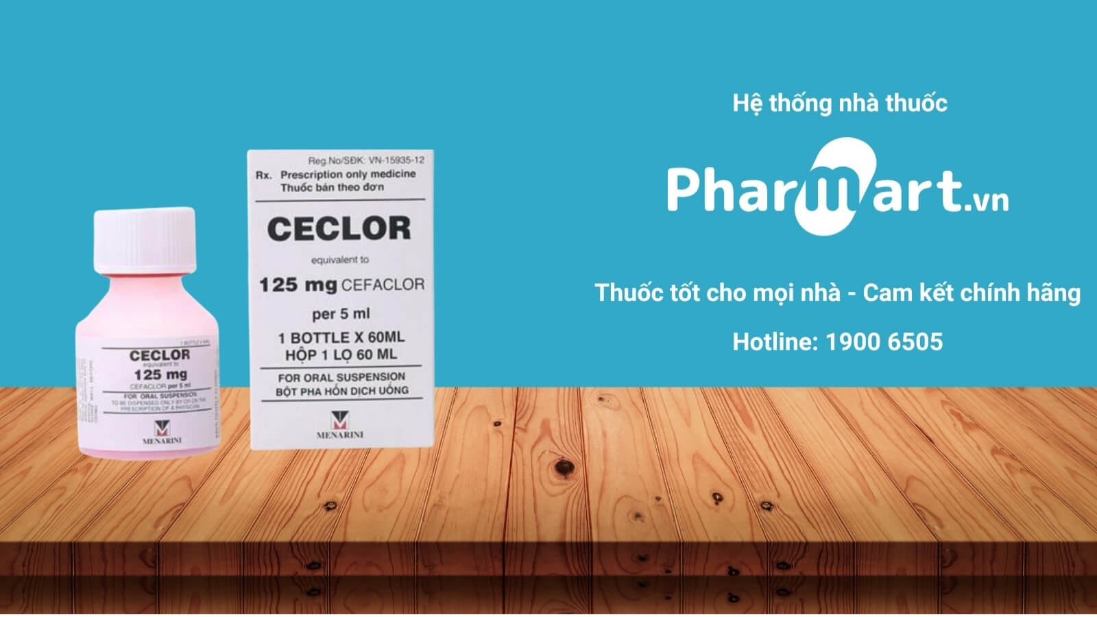 Mua ngay thuốc Ceclor 125 chính hãng tại Pharmart.vn