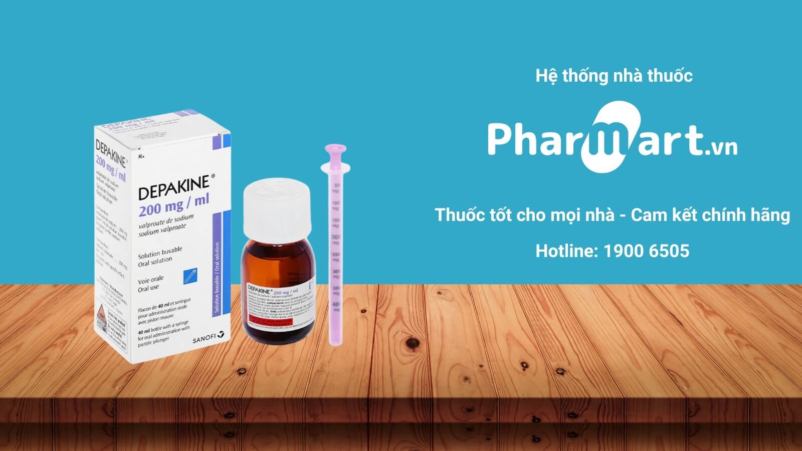 Mua Thuốc Siro Depakine chính hãng tại Pharmart.vn
