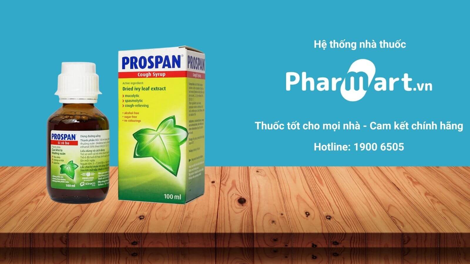 Mua ngay siro ho prospan chính hãng tại Pharmart.vn