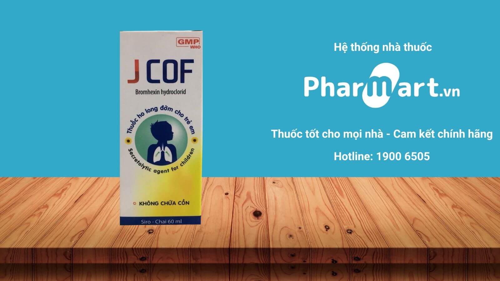 Mua ngay siro J COF chính hãng tại Pharmart.vn
