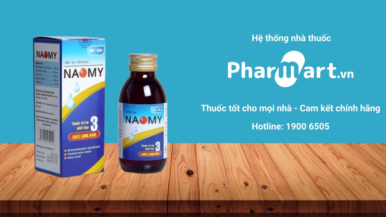 Mua ngay Siro Naomy chính hãng tại Pharmart.vn