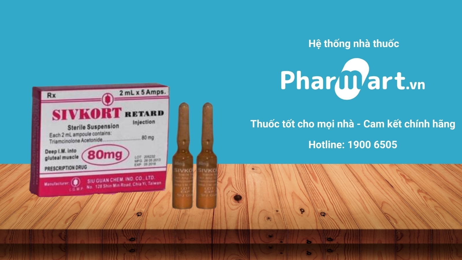 Mua ngay thuốc Sivkort Retard chính hãng tại Pharmart.vn