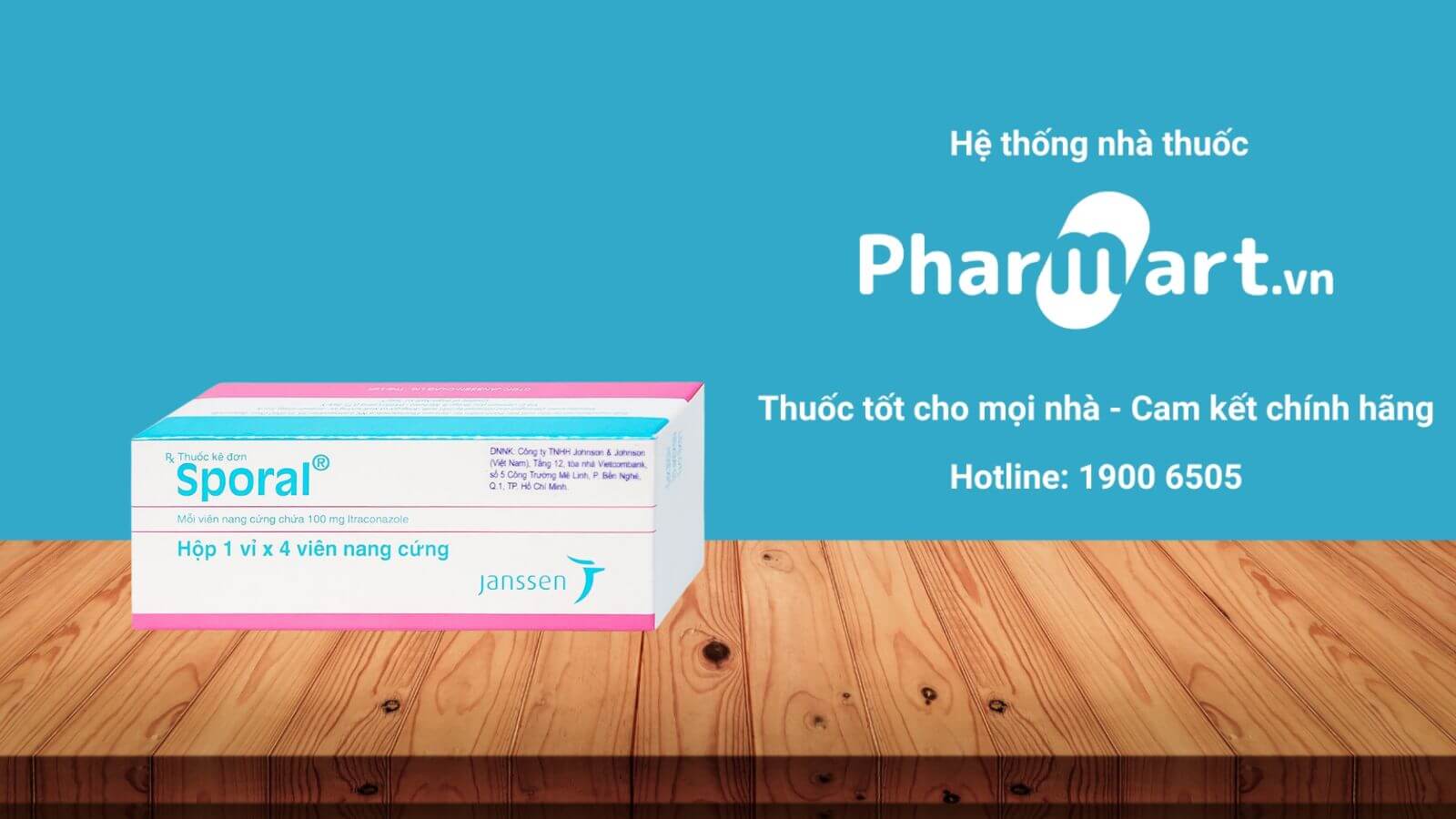 Mua ngay Sporal chính hãng tại Pharmart.vn