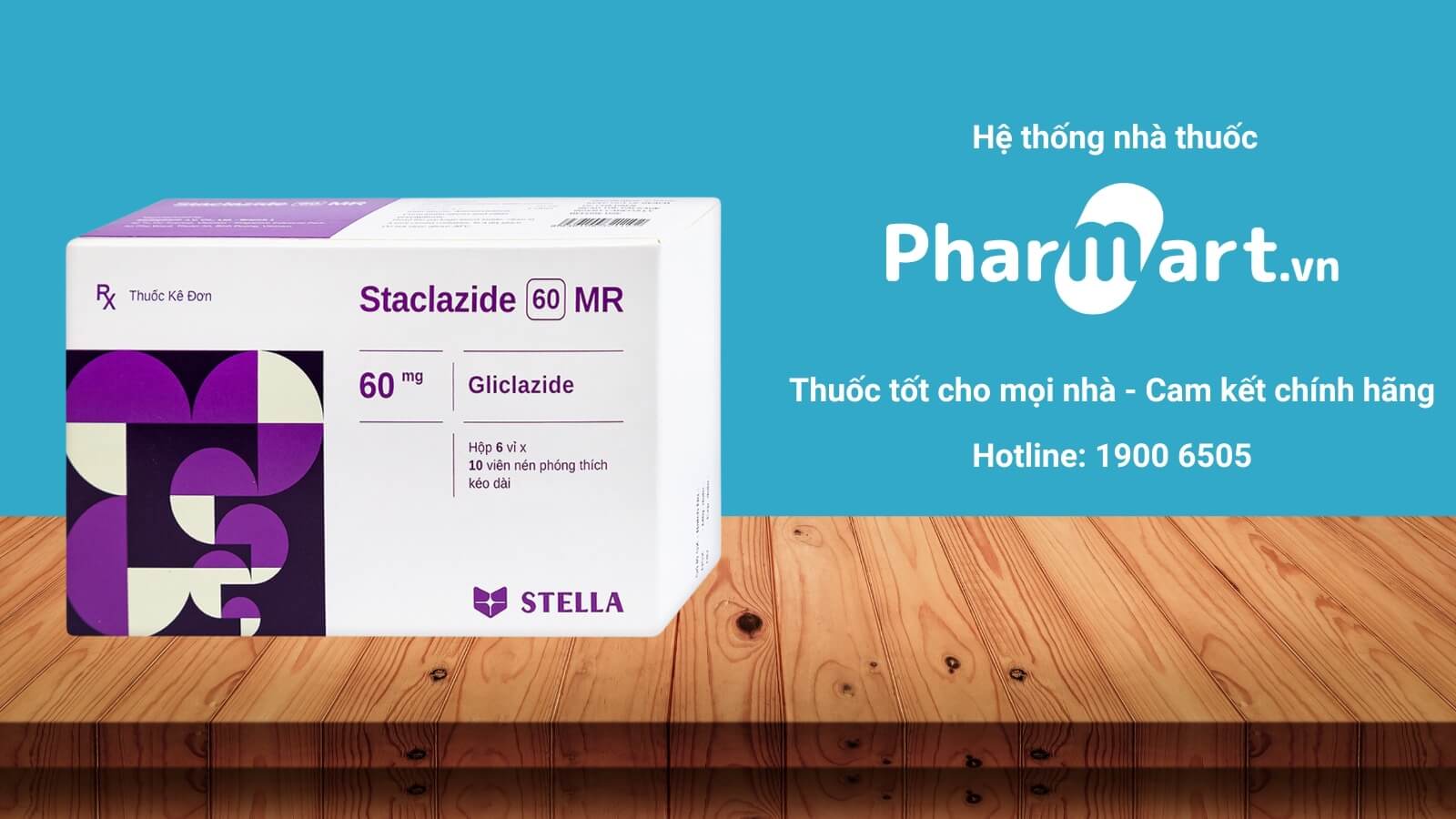 Mua ngay Staclazide 60 MR tại Pharmart.vn