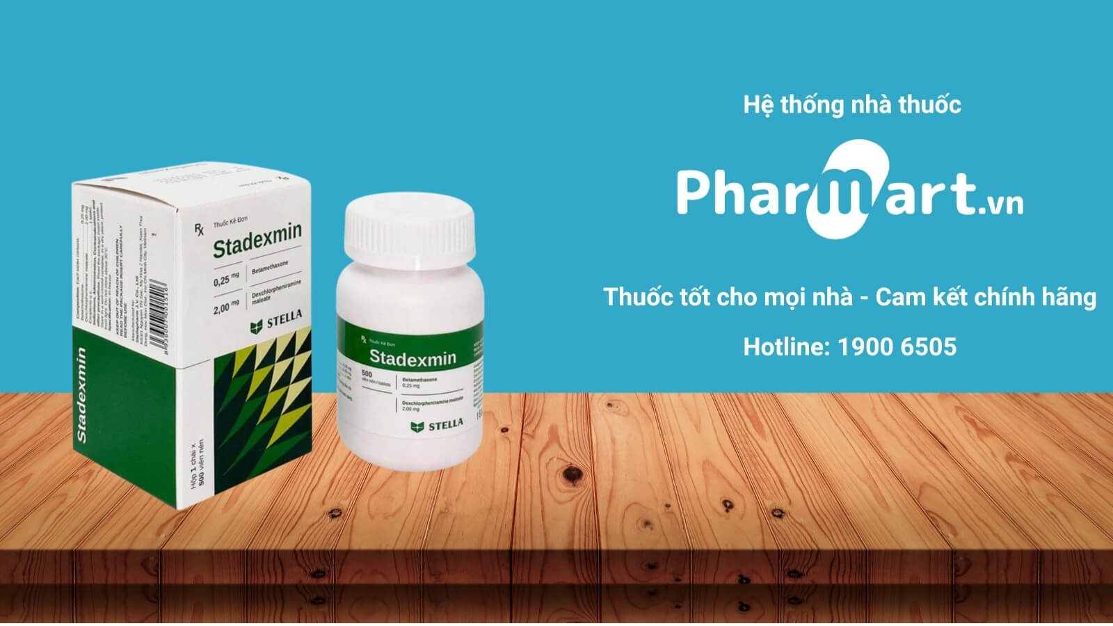 Mua ngay thuốc Stadexmin chính hãng tại Pharmart.vn