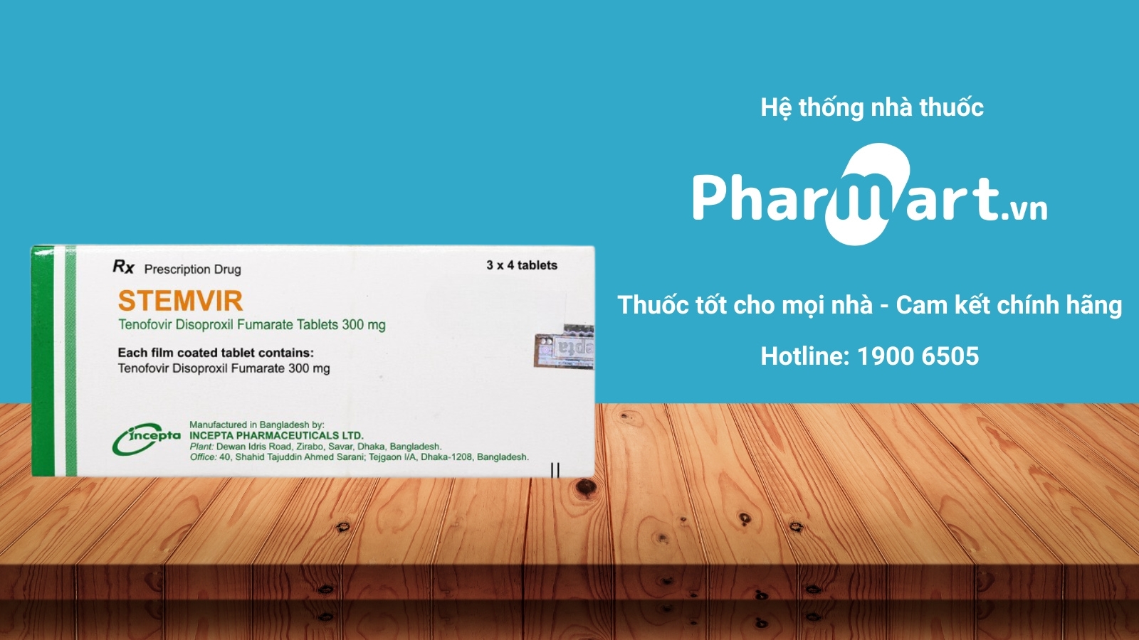 Mua ngay Stemvir tại Pharmart.vn